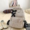 Backpack Commuting Versatile Female College Students High Beauty Backpack Bow Backpack