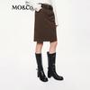 MO&Co. Women's High-Waist H-Line Midi Skirt