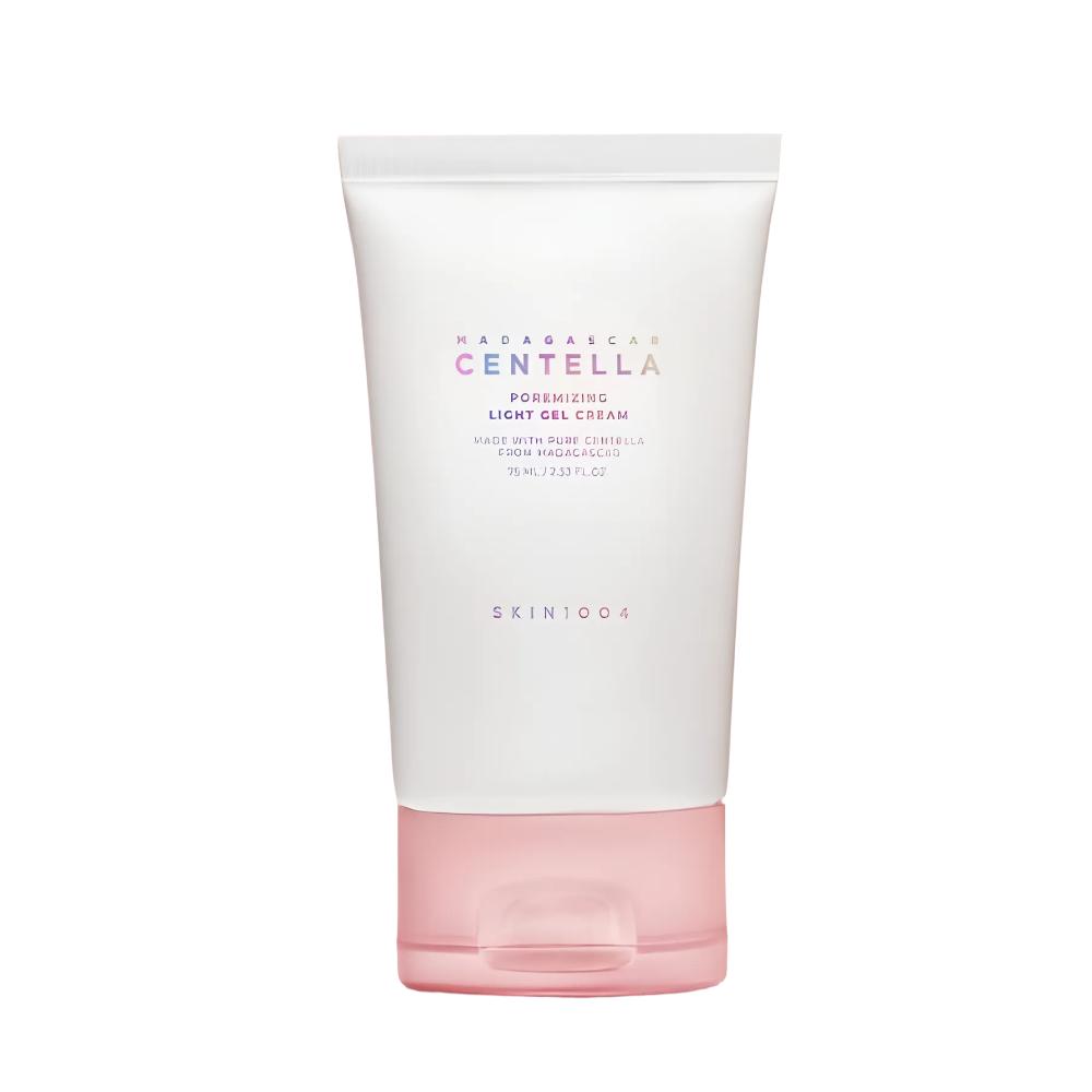 Skin1004 Madagascar Centella Poremizing Light Gel Cream 75ml – Lightweight Cooling Moisturizer / Hydrating & Refreshing Pore Care