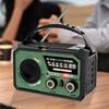 16000mAh AM/FM/WB NOAA Radio Emergency Weather Radio Hand Crank/Solar Charging Survival Radio with LED Flashlight for Outdoor