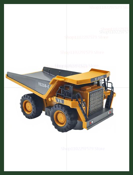 

Детские игрушки на радиоуправлении 2,4 ГГц, экскаватор, самосвал, бульдозер, электрический подарок для детей, гоночный автомобиль для мальчиков и девочек от 6 лет