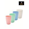 4/11pcs Colorful plastic cups, reusable, PP material, suitable for camping picnic kitchen, healthy material, easy to clean, dish