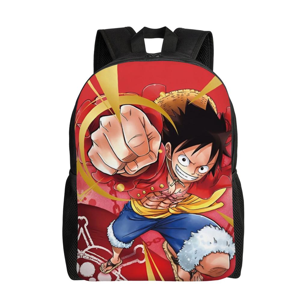 One Piece Casual Backpack Sports Student Hiking Travel Luffy Zoro Sanji Daypack for Men Women College Shoulder Bag