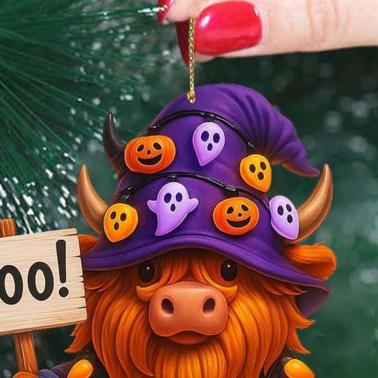 Advent Calendar 2025 Advent Calendar with 24 Acrylic Charms Pumpkin