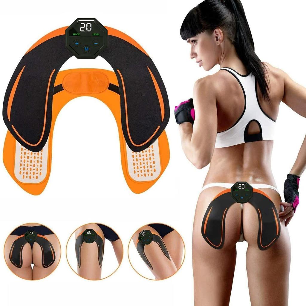 Rechargeable EMS Abdominal & Buttocks Muscle Trainer Patch