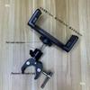 Universal Gimbal Tripod Clamp: Metal Crab Claw Mount for Phone, Tablet, Live Streaming, and Mobile Accessories