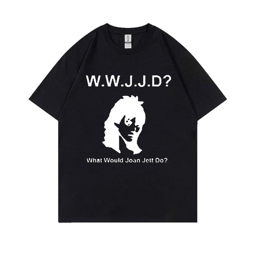 Rock Punk Band Bikini Kill Kathleen Hanna What Would Joan Jett Do Same Style Tshirt Feminist Riot Grrrl Unisex Oversized Tshirt
