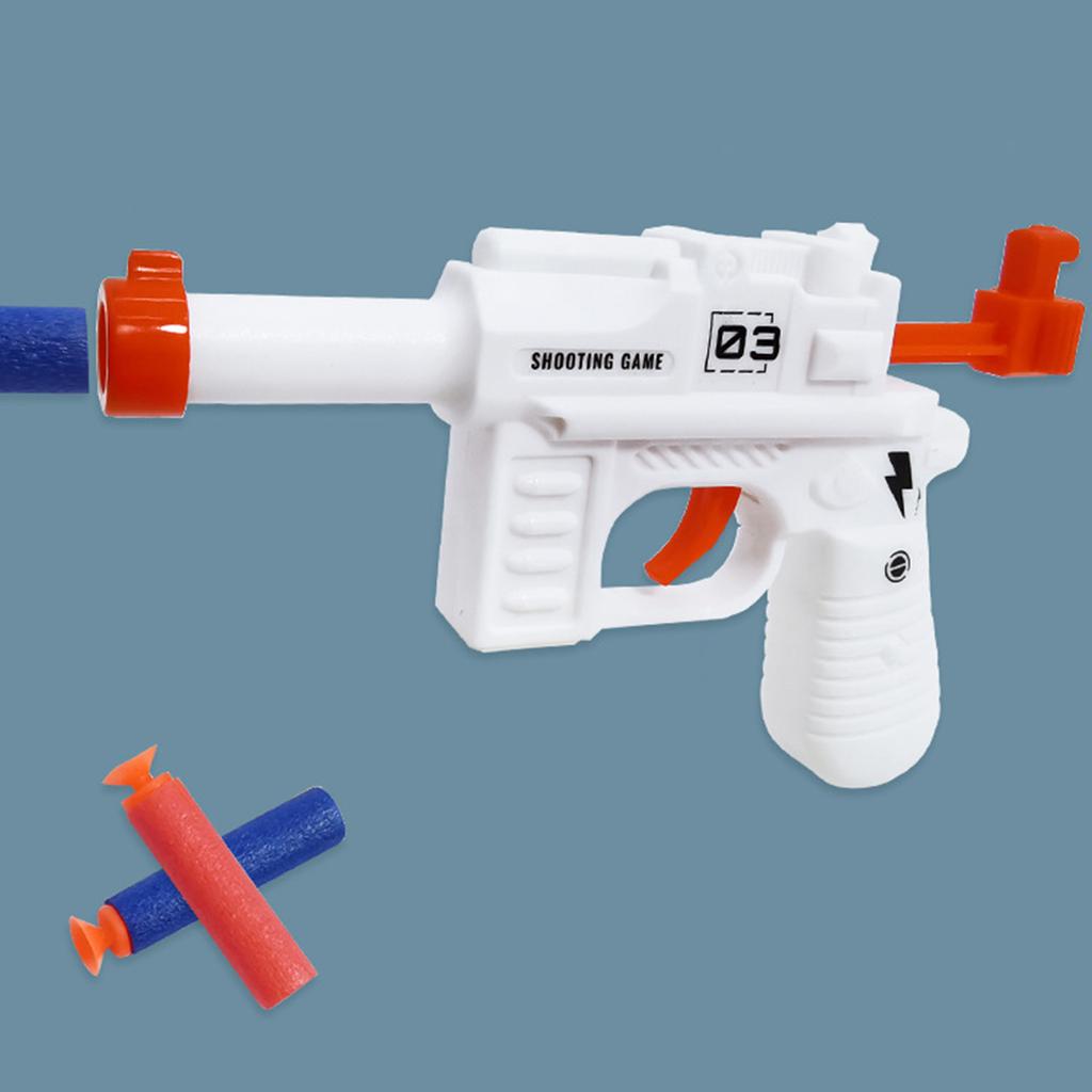 Blaster-Pistole, Spielzeugpistole mit 10 Stück Soft-Darts, Spielzeug-Blaster-Pistolen für Kinder, Spielzeugpistole mit auswerfenden Soft-Kugeln