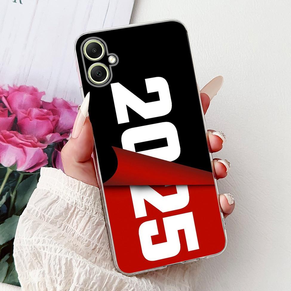 For Samsung A05 Case Clear Cute Cat Fashion Flowers Cool Painted Back Cover For Samsung Galaxy A05 Phone Case SM-A055F SM-A055M