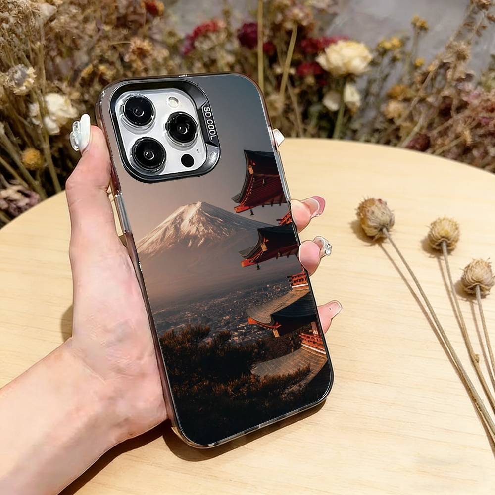 

Японский Город Токио Чехол Для Телефона Для iPhone 17,16,15,14,13,12,11 Plus,Pro Max,XS,Цветной Серебристый Черный Чехол iPhone13