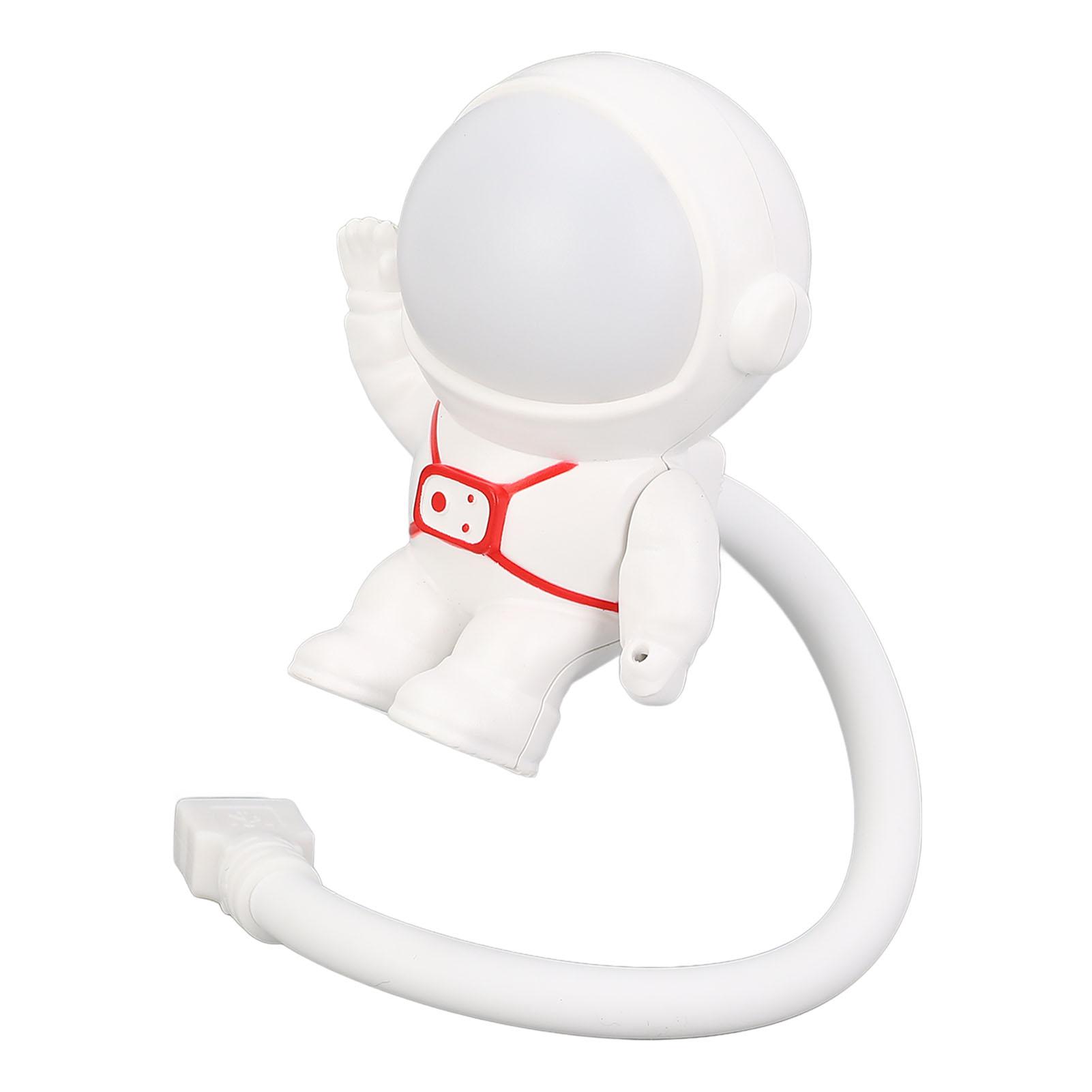 

Ночной светильник Spaceman с голосовым управлением, питание от USB, двухцветная светодиодная лампа с регулировкой яркости