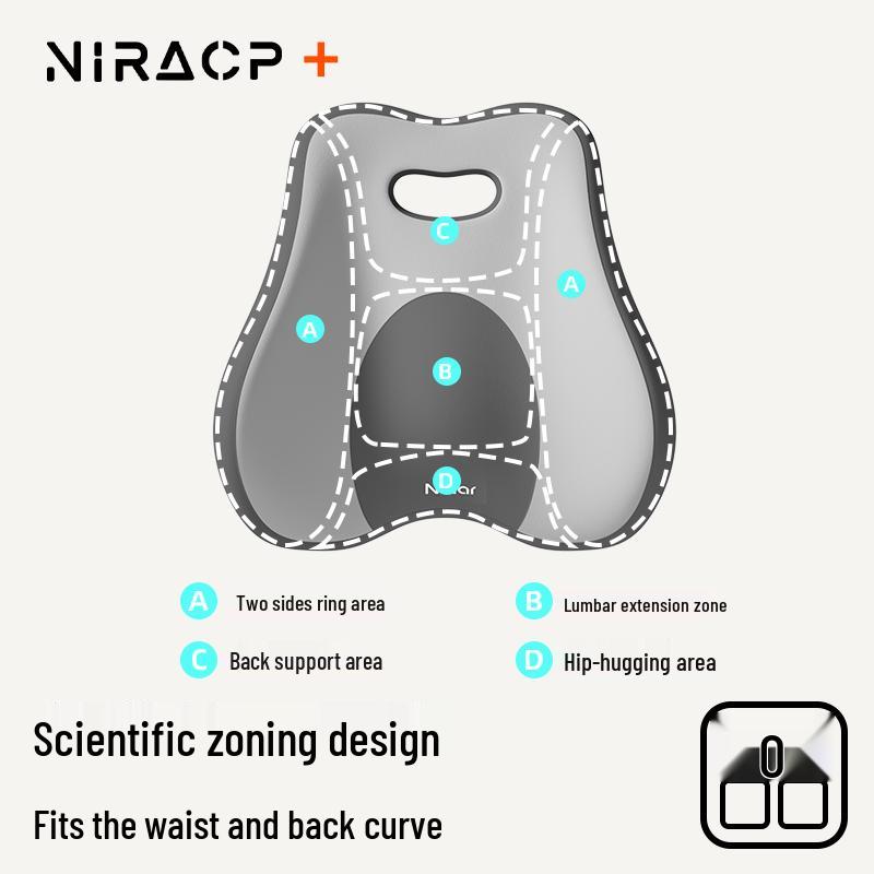 Memory Foam Lumbar Support Bed Pillow
