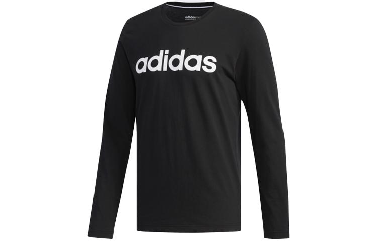 Adidas Neo T Shirts Men's Black Crew Neck Moderate Straight Fit EI4723