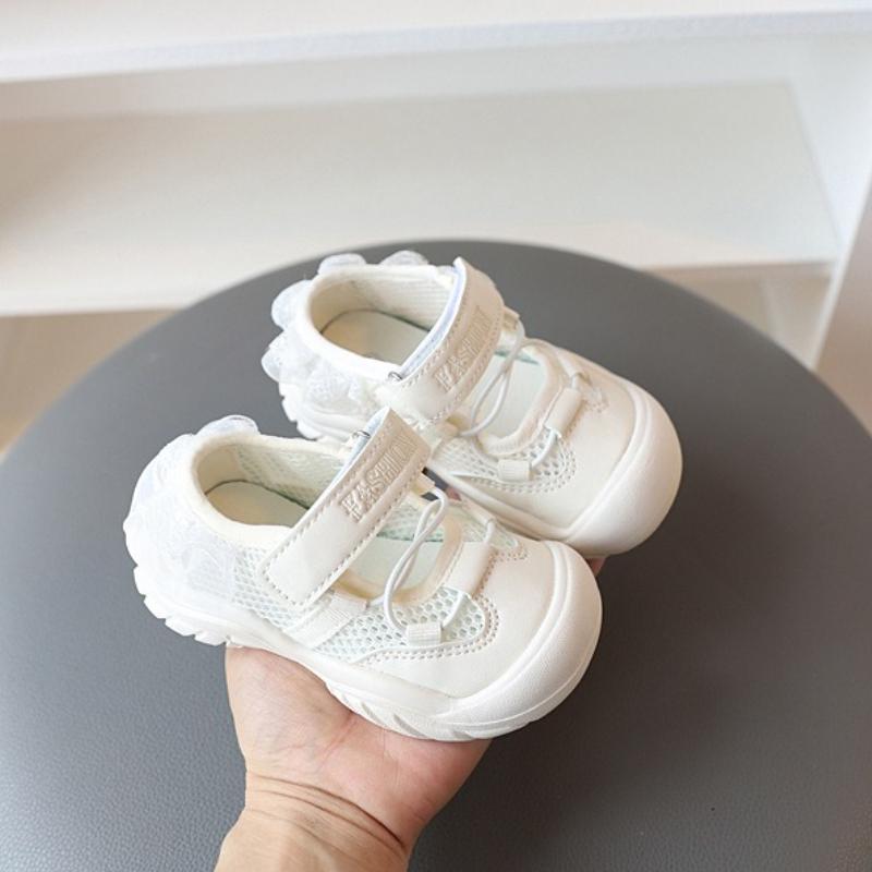 Fashion Girls Shoes Summer New Kids Sports Shoe Soft Soled Girls Sandals Anti Slip Child Mary Jane Shoes Simple Girl Casual Shoe