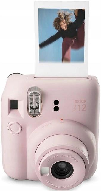 Aparat Fujifilm Instax Mini 12 Różowy + Wkład Biała Ramka