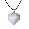 Elegant Long Neck Chain Adjustable Rope Collarbone Chains Electroplate Heart Pendant Neckchain Jewelry for Women Girls