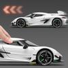 Koenigsegg Simulation Alloy Sports Car Model Toy With Sound And Light Functions