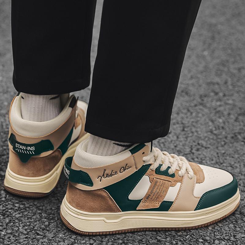 Men's Vulcanized Shoes Fashion Platform Shoes Outdoor Casual Sneakers Men Street Skate Shoe Lace-up Shoes Zapatillas Hombre