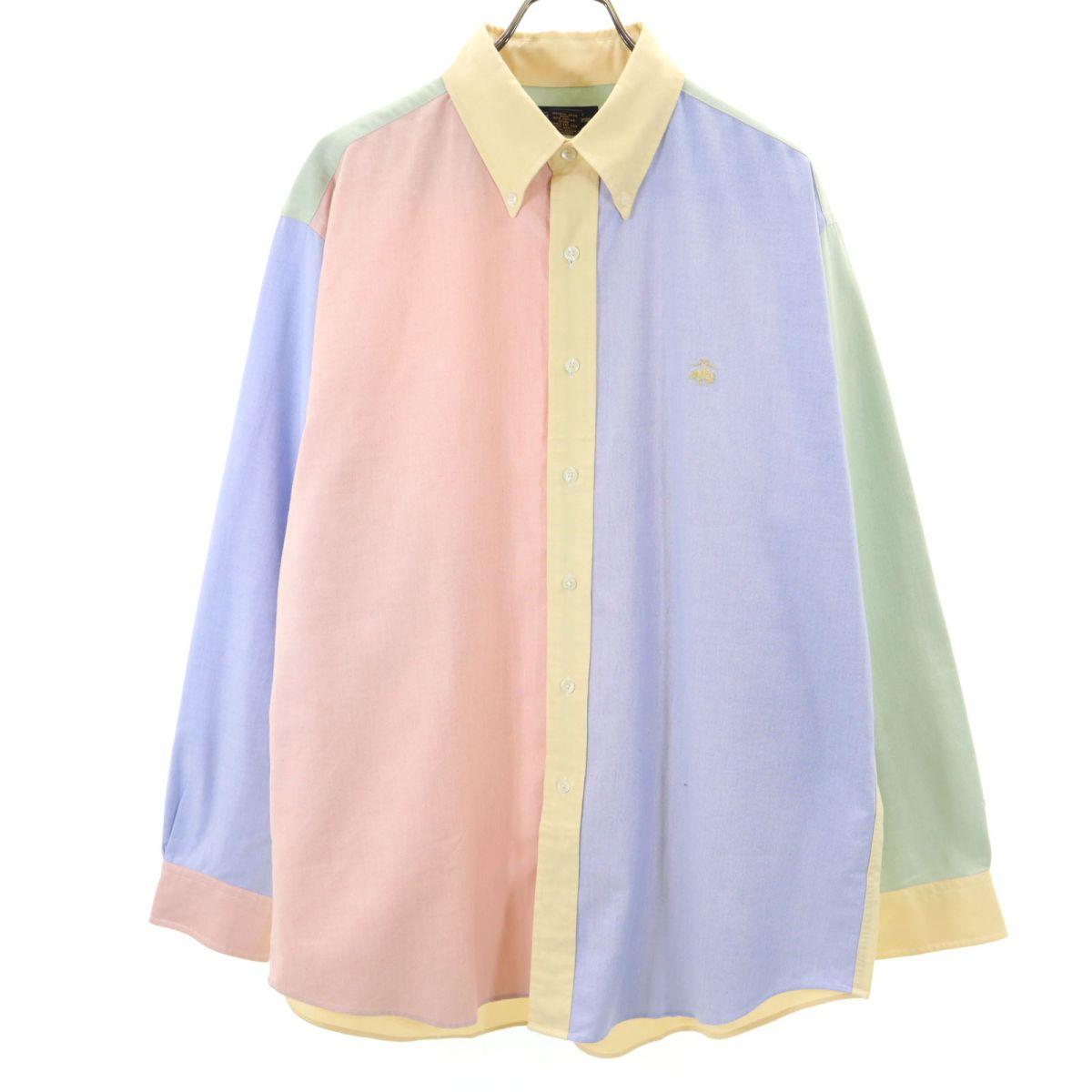 

Brooks Brothers Рубашка с длинным рукавом на пуговицах L Мужская Б/У