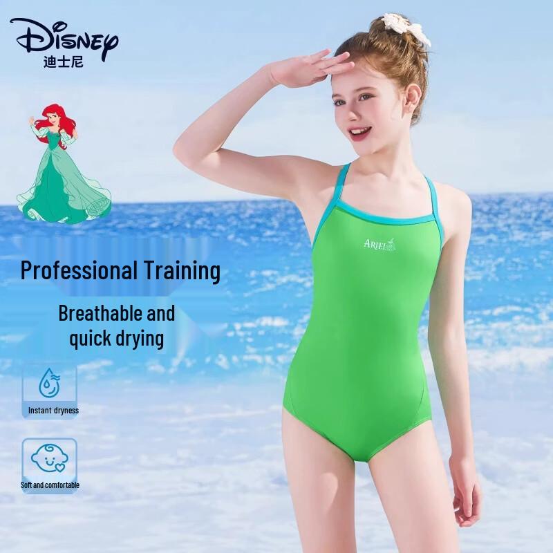 Disney Girls  One-Piece Training Swimsuit 120