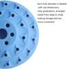 Plastic Rotating Tool Box Rotary Bur Holder for Tool Organization and Easy Cleaning Screwdriver Rotating Storage Box