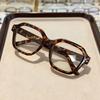 Retro Anti Blue Light Glasses Frame Women Oversized Men Trendy Fashionable Eyeglasses Classic Korean Spectacles