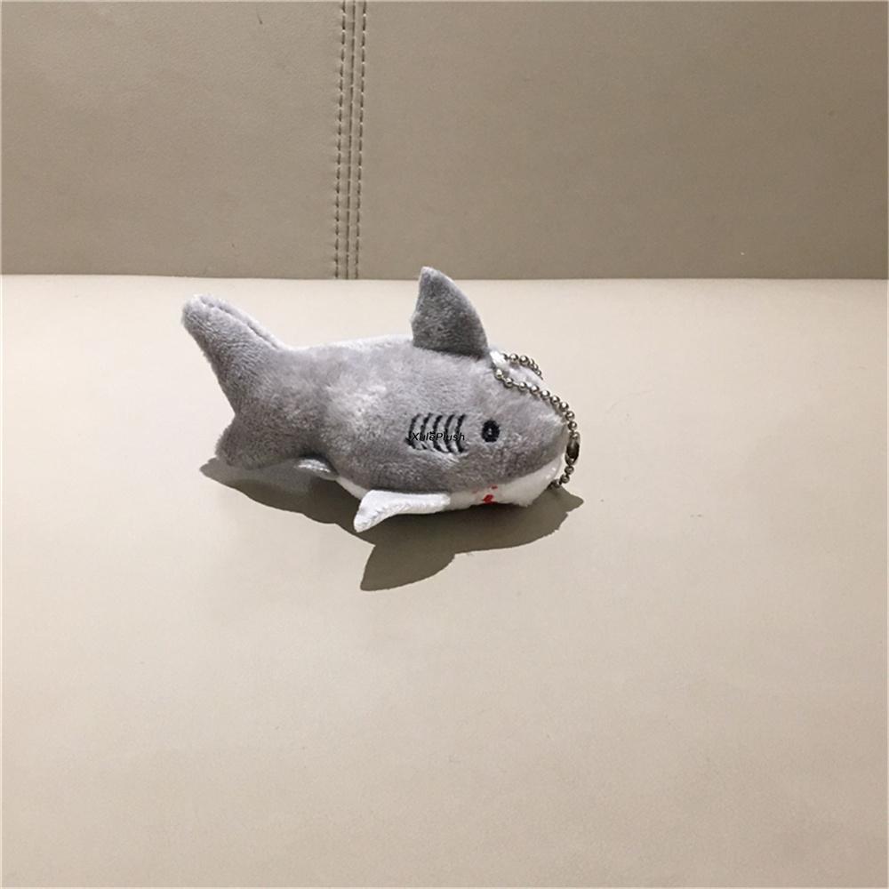 Choix de modèles - Animaux marins, peluche en coton PP avec porte-clés (poisson, requin, etc.).