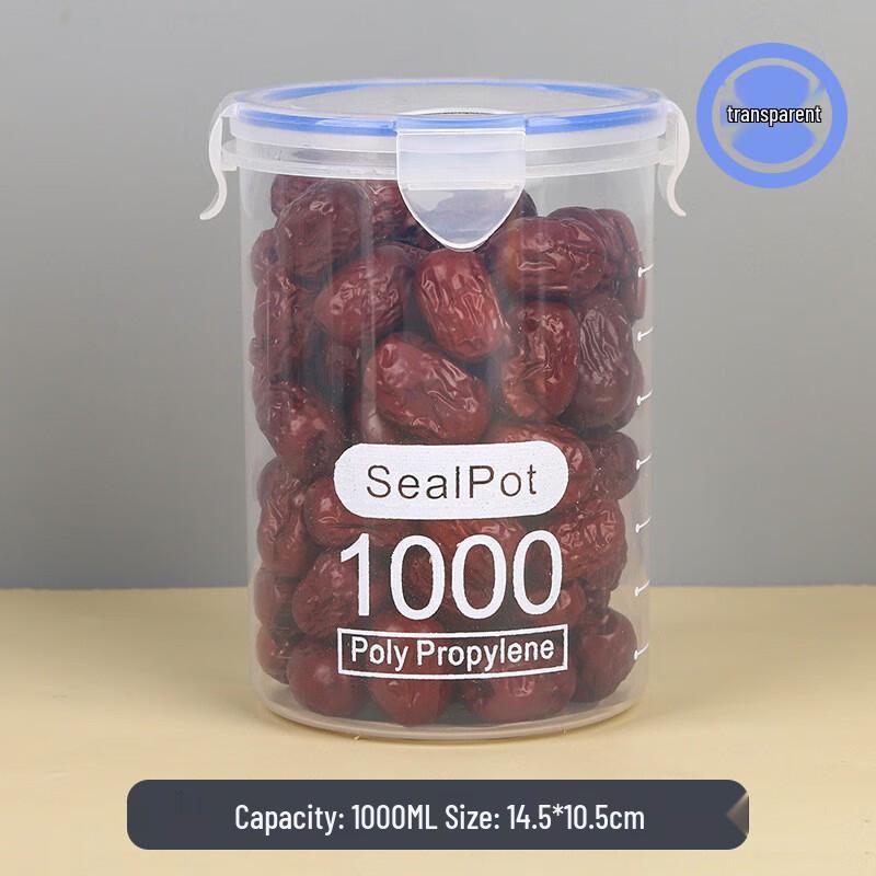 Plastic Sealed Food Storage Container 10 Count