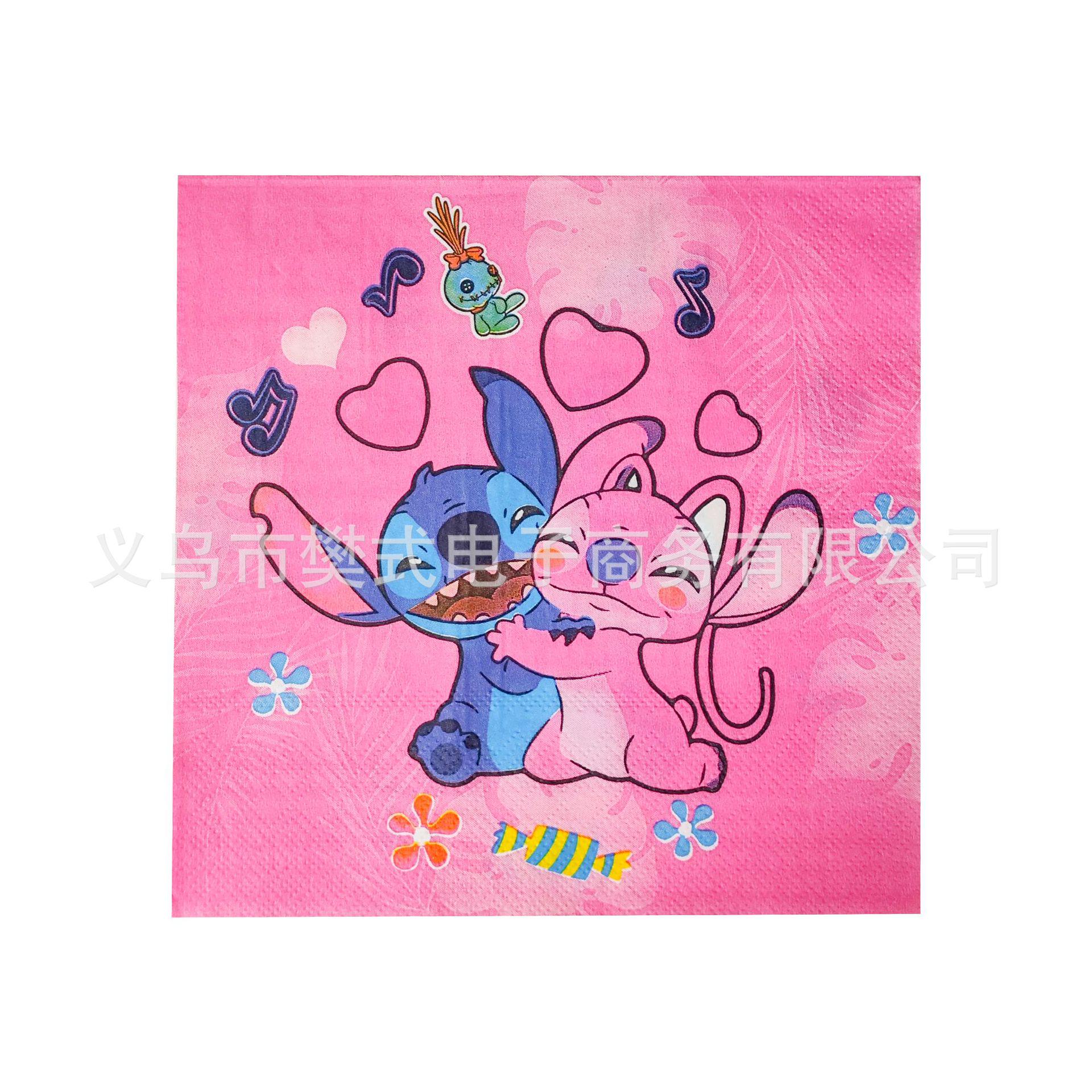 

Найбільш продаваний рожевий набір посуду для дня народження Стіч: Паперові тарілки, стакани та скатертина.