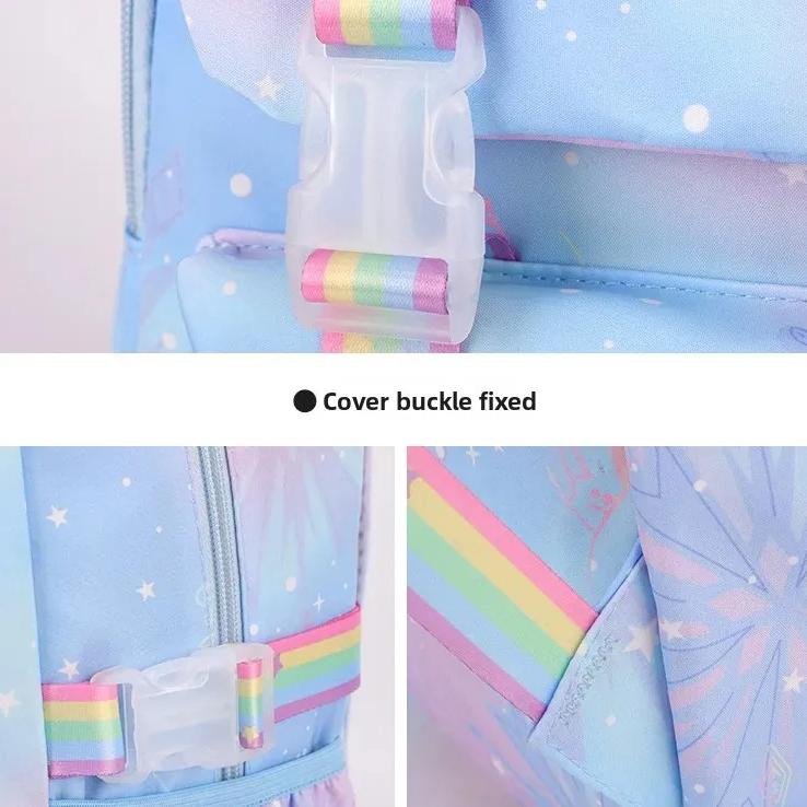 K-Pop Demon Hunters School Bag Kids Students Huntrix Girl Rainbow Dual-Shoulder Bag Boys Laptop Rucksack Outdoor Shouler Bag