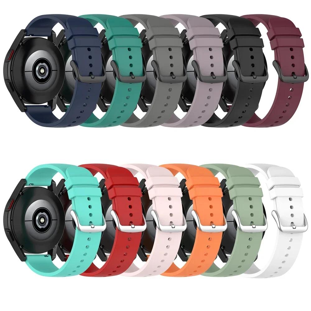 20mm 22mm Sports Silicone Watch Strap for Garmin Venu 3 Band Forerunner 265 255 Music Vivoactive 4 for Garmin Venu Sq 2 Bracelet