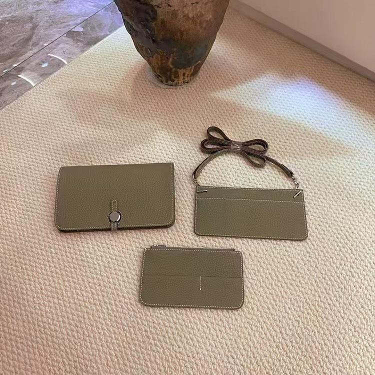 

Высококачественный кошелек из коровьей кожи высшего слоя, многофункциональный, с длинным ремешком, из натуральной кожи, держатель для документов и билетов, сумка для путешествий для женщин, визитница TC 20x2.5x12cm светло-серый