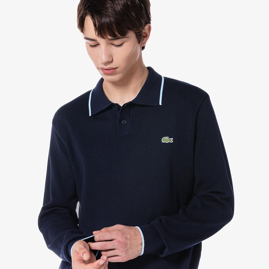 [lacoste] Men's Basic Polo Sweater AH813E-54NHHDE