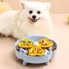 Windmill Slow Feeder Dog Food Bowl With Puzzle Design Prevent Choking Health Eating Habits For Fast Eating Dog Use