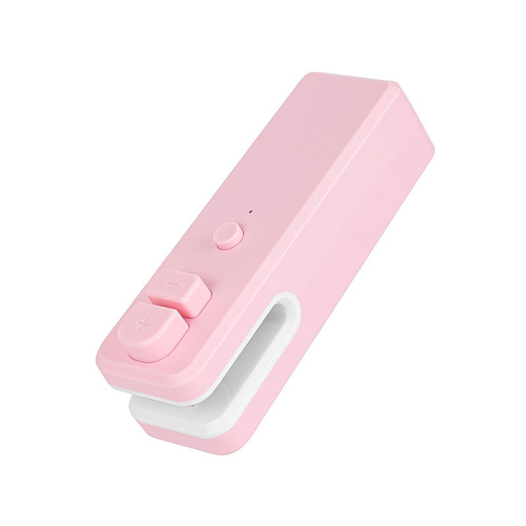 2 In 1 Mini Bag Sealer/Cutter Portable Handheld Vacuum Sealer USB Rechargeable For Kitchen Cling Bags
