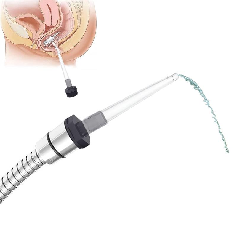 Silicone Enema Female Washing Device for Men and Women Back Court Vaginal Anus Wash and Clean Adult Sex Product