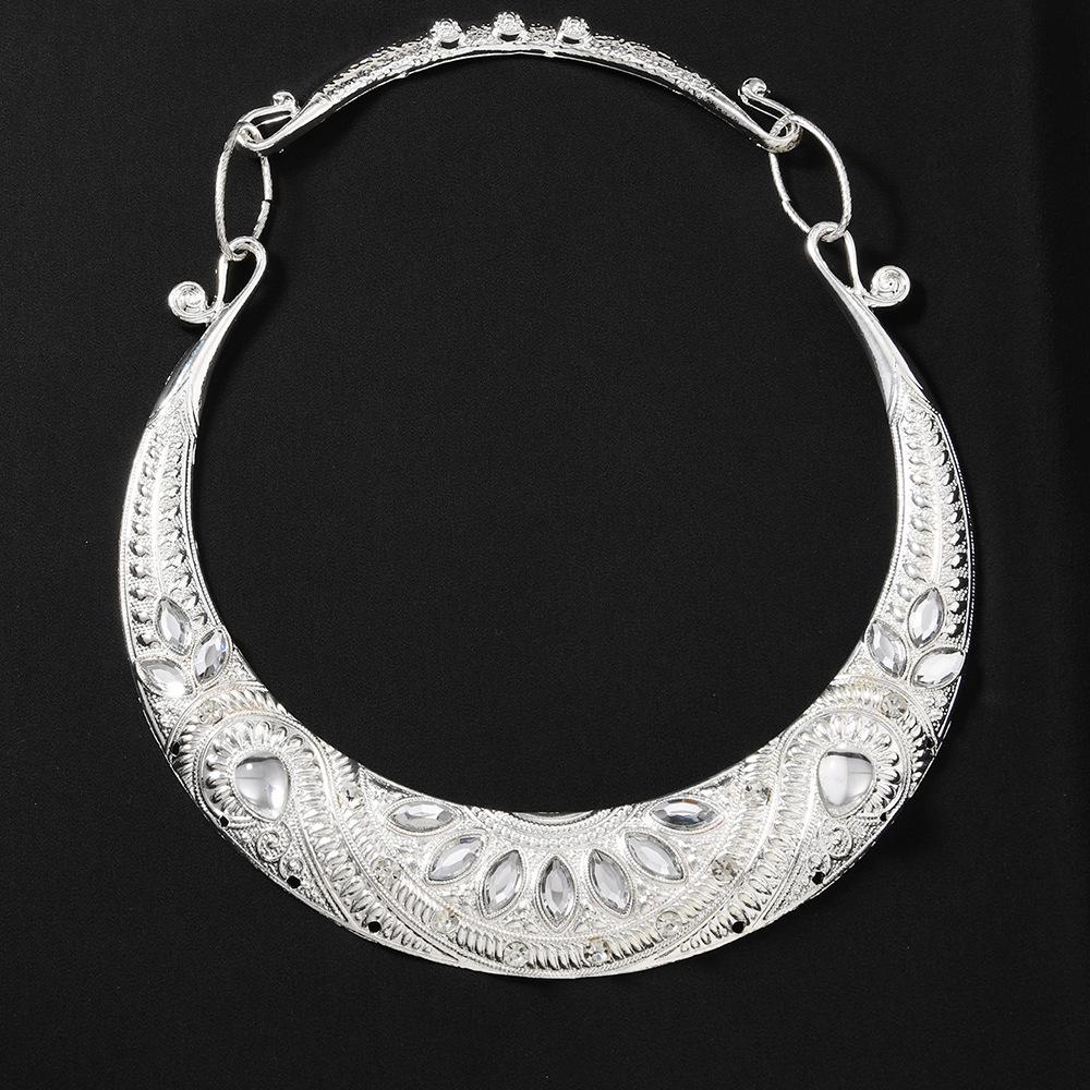 Ethnic Necklace Ethnic Characteristics Alloy Performance Dance Accessories Collar Retro Style Collar