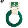 Portable Heavy Duty Plastic Coated Roll Wire Twist Ties Gardening Plant Tool