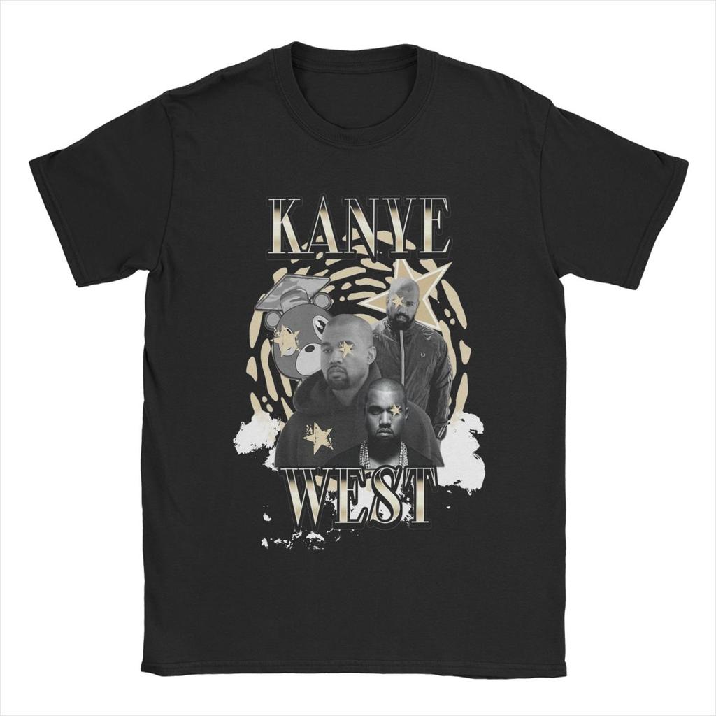 Ye Kanye West T-Shirts Men Leisure Cotton Tee Shirt Crew Neck Short Sleeve T Shirt Plus Size Tops