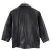 Cherokee Cotton Filling Leather Jacket M Black Genuine Leather Women Used
