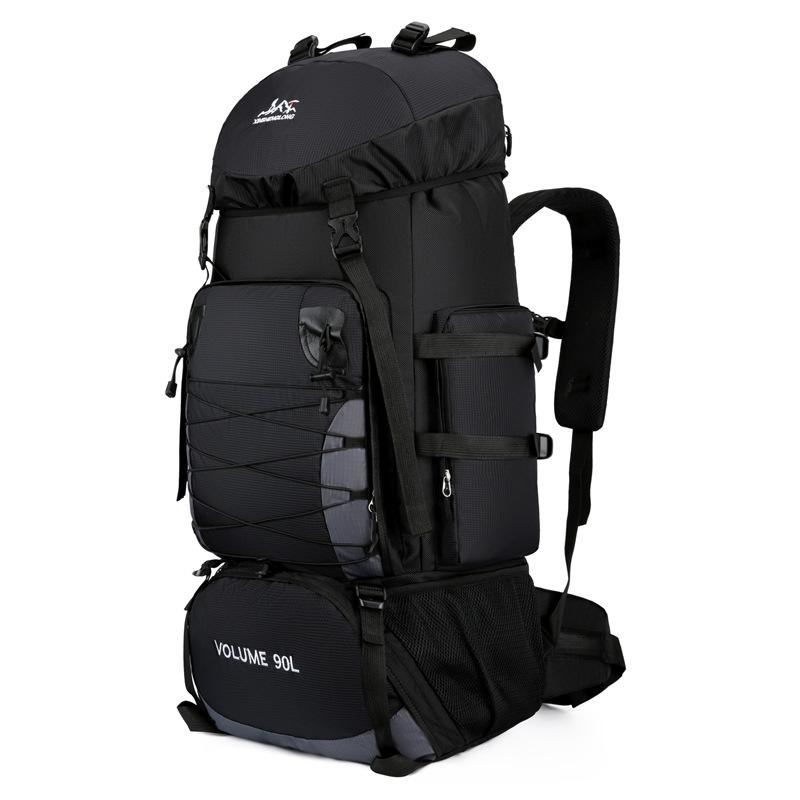 90L Large Capacity Hiking Backpack - Waterproof Lightweight Outdoor Backpack for Men Women, Ideal for Trekking, Camping, Travel