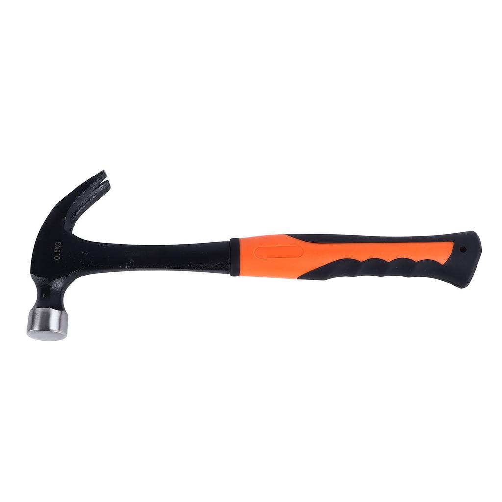 Kleiner Klauenhammer Integrierter Nagelhammer Hochkohlenstoffstahl Tragbares Nagelwerkzeug für Heimwerker und