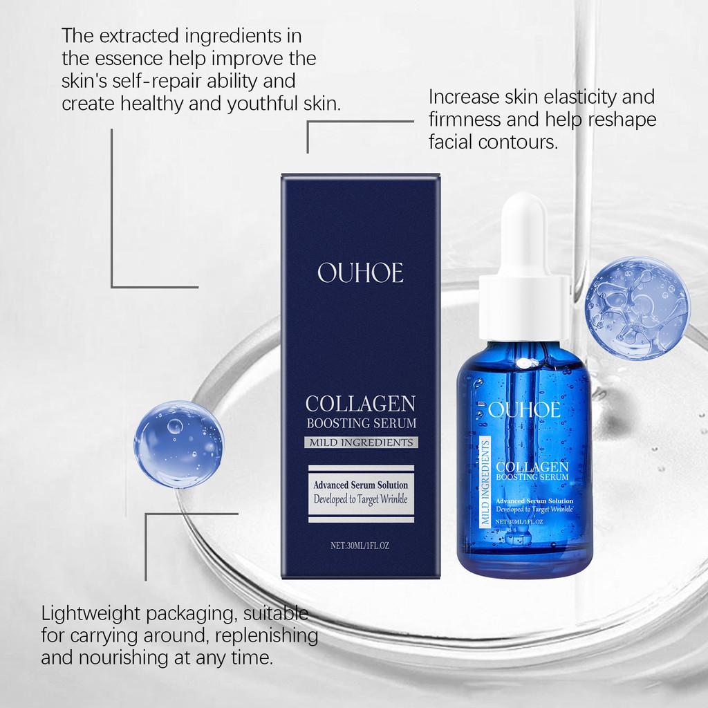 Ouhoe Revitalizing Firming Serum Enriched With Collagen For Enhanced Elasticity And Skin Nourishment In 30ml