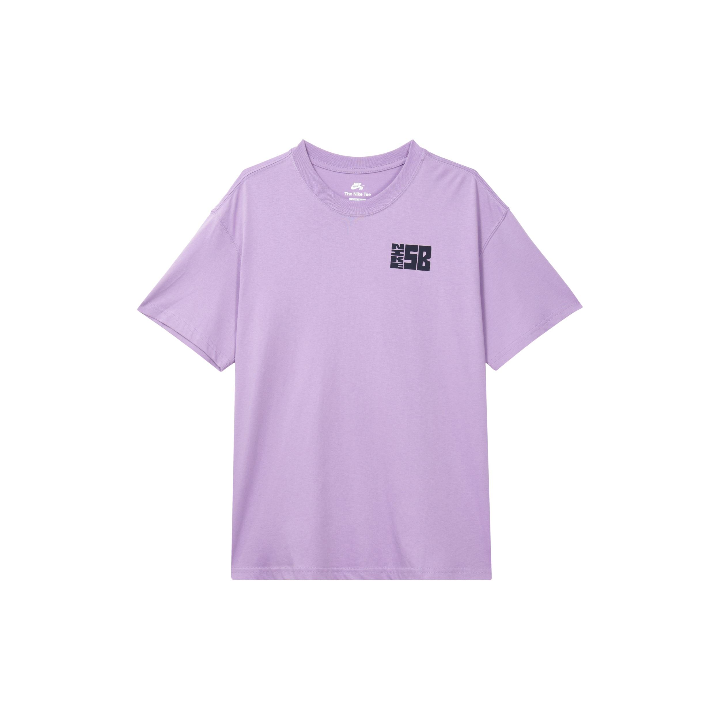 Nike SB Stamp T-Shirt Purple Men s DJ4873-589 M