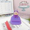 Cute Oil Cartoon Floating Quicksand Bottle Rabbit Mobile Phone Holder Desktop Ornament