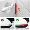 2026 Hot For Volkswagen VW 4pcs Rubber Anti Collision Strip Car Door Rearview Mirror Protector Stickers For Volkswagen VW Touran