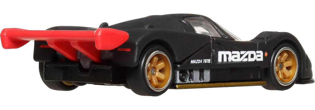 Hot Wheels Car Culture Hammer Drop Mazda 787B Vehicle Toy Diecast Car for Ages 3 and HRW08 Up, Black,