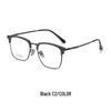 Danyang Men's Gold Rim Myopia Eyeglass Frames - Ultralight Comfortable Alloy Design