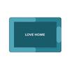 Simple Bathroom Floor Mat Strong Absorbent Household Bathroom Entrance Mats Shower Room Quick-drying To Cut Foot Mats