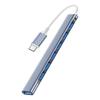 HUB 7-in-1 USB 3.0 Docking Station Multi-Port Expander for Computer and Laptop with TYPE-C
